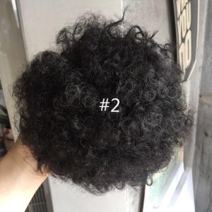 Postiche Chignon synthétique Afro pour femmes