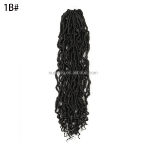 Perruque synthétique pour femme 20 pouces  cheveux bouclés