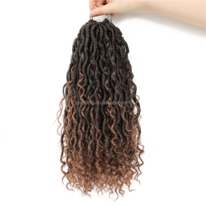 Extensions de cheveux  synthétique pour femme 20 pouces cheveux tressés