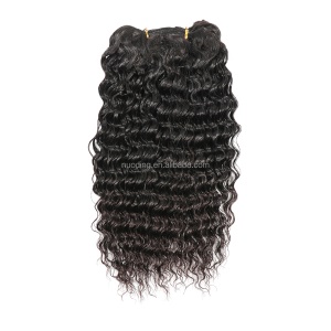 Mèche en fibre synthétique 16 pouces cheveux longs bouclés Deep Wave