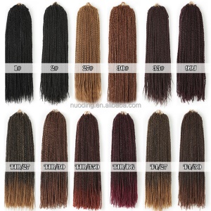 Extensions de cheveux  synthétique tressés 18 pouces