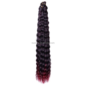 Mèches de cheveux synthétique ondulés 30 pouces