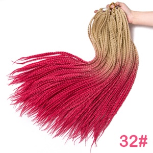 Mèche tresse 24 pouces cheveux longs raide fibre de haute température