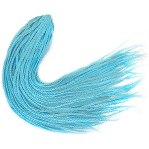 Mèche tresse 24 pouces cheveux longs raide fibre de haute température