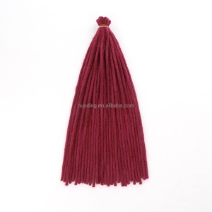 Dreadllock en fibre synthétique extensions de cheveux crochet en gros