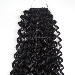 Mèche de 22 pouce aux cheveux bouclé en fibre synthétique 32 brins/pack