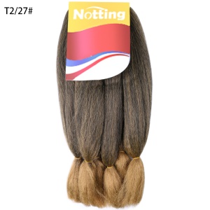 Extension de cheveux lot de 6pcs 24 pouces pour tressage fibre de haute température