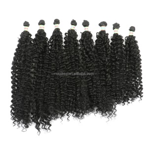 Mèches frisés *8  en fibre synthétique  16 pouces
