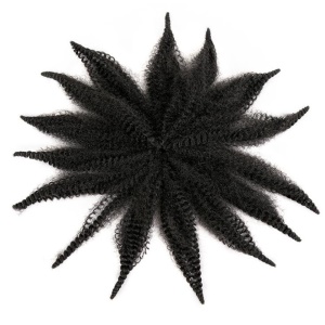 Mèche crépu en fibre synthétique 10 pouces cheveux crochet