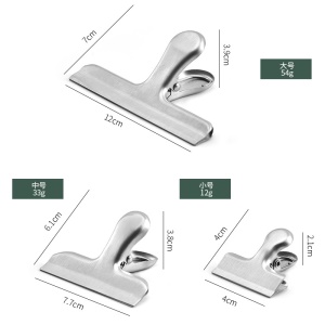 Clip métal acier inoxydable