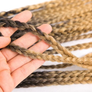 Extension de cheveux 24 pouces tresse en fibre de haute température fibre