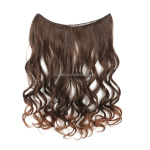 Mèches en fibre  synthétique  cheveux bouclés de 16 pouces