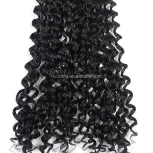 Mèche de 22 pouce aux cheveux bouclé en fibre synthétique 32 brins/pack