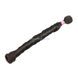 mèche en fibre synthétique bouclé lot de 4 pièces