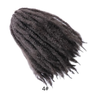Mèche dreadlocks en fibre synthétique 18 pouces crochet