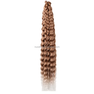 Mèches de cheveux synthétique ondulés 30 pouces