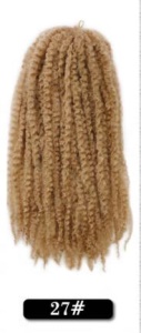 18 pouces mèches dreadlocks en fibre synthétique résistante à la chaleur
