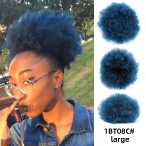 Postiche Chignon synthétique Afro pour femmes