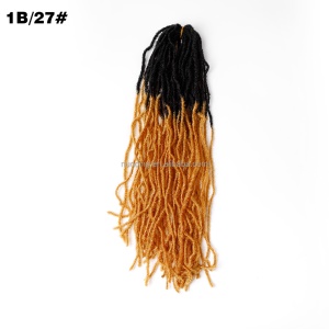 Extensions de cheveux synthétiques 24 brins/paquet 18 pouces