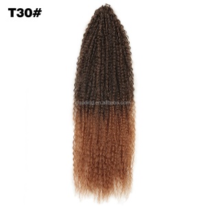 Cheveux synthétiques  bouclés 20 pouces