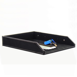 Support de documents format A4 de Bureau en cuir 35 * 27 * 6cm