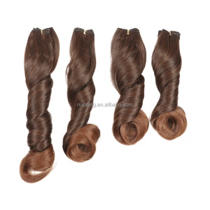 Mèches * 4  en fibre synthétique résistante à la chaleur 16pouces