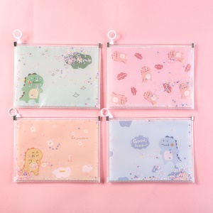 Papeterie Pochette de Rangement en plastique étanche École Primaire zip