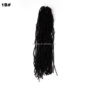 Mèche tresse en fibre de basse température 18 pouces cheveux crochet
