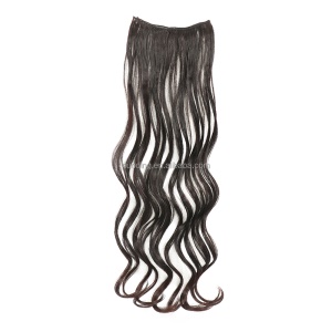 Mèches de 22 pouces aux cheveux ondulée en fibre synthétiques
