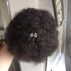 Postiche Chignon synthétique Afro pour femmes