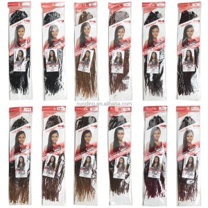 Extensions de cheveux  synthétique tressés 18 pouces