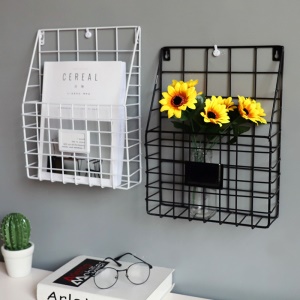 Porte journaux  métallique support pour journal et magazine
