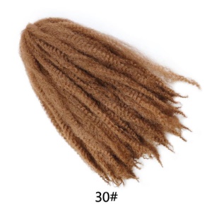 Mèche dreadlocks en fibre synthétique 18 pouces crochet