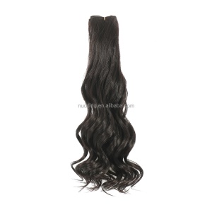 Mèches *4 en fibre  synthétique aux cheveux bouclés 16 pouces
