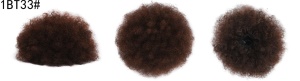 Chignon synthétique bouclé de haute qualité