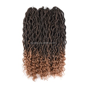 Perruque synthétique pour femme 20 pouces  cheveux bouclés