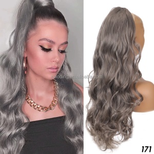 Mèches en fibre synthétique cheveux long ondulé 24 pouces