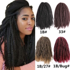 Mèche dreadlocks en fibre synthétique 18 pouces crochet