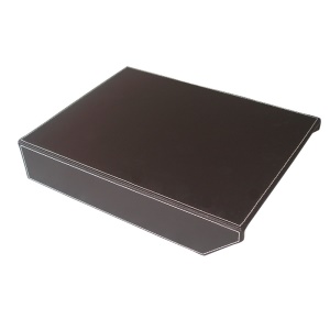 Support de dossiers monocouche en cuir artificiel 370 * 275 * 35mm
