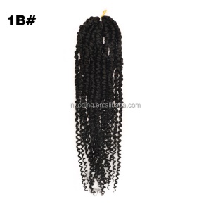Extensions de cheveux crochet en fibre synthétique 22 pouces