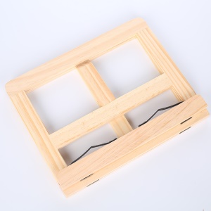 Porte-livre en bois multifonction