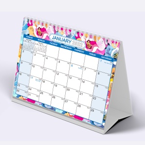 Calendrier de bureau en anglais 2021-2022