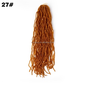 Mèche tresse en fibre de basse température 18 pouces cheveux crochet