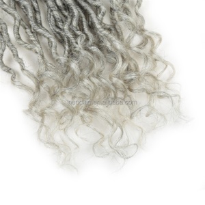 Mèche queue de cheval tresse en fibre synthétique 20 pouces