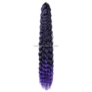 Mèches de cheveux synthétique ondulés 30 pouces