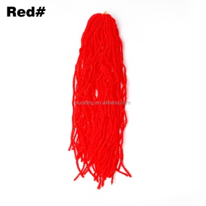 Mèche tresse en fibre de basse température 18 pouces cheveux crochet