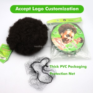 Chignon réglable  en fibre synthétique bouclé pour femme