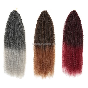 Cheveux synthétiques  bouclés 20 pouces