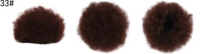Chignon synthétique bouclé de haute qualité