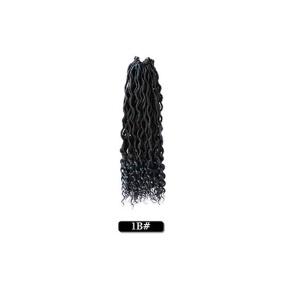 Perruque synthétique pour femme 20 pouces  cheveux bouclés